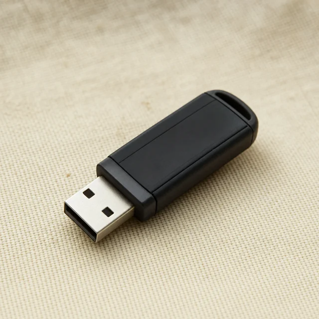 Plain USB flash drive
